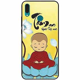 Ốp lưng in cho Huawei Y9 2019 Mẫu Tâm Chú Tiểu