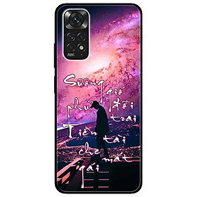Ốp lưng dành cho Xiaomi Redmi Note 11 4G - Sương Gió Phủ Đời Trai
