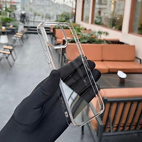 Ốp Lưng Iphone Trong Suốt LIKGUS Siêu Mỏng Chống Ố SlimCase Lưng Cứng cho IP 17 15 16 Pro Max - Hàng chính hãng