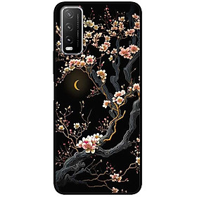 Ốp lưng cho Vivo Y20 - Y12s - Y20s - Y21 - Y21s - Y33s - Y33T - Đào Đêm Đẹp - Hàng Chính Hãng