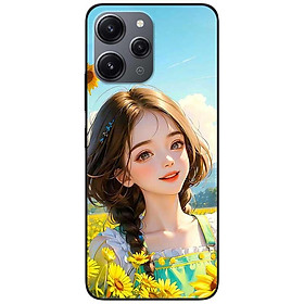 Ốp lưng Redmi 12 - Redmi note 12 4G - 12 Pro 4G - 12 Pro 5G  - Thiếu Nữ Áo Xanh Lá - Hàng Chính Hãng