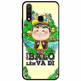 Ốp lưng in cho Vivo Y19/ Vivo U3 Mẫu Xách Balo Lên Nam