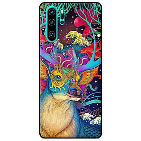 Ốp in cho Huawei P30 Pro Hươu Và Cá Rồng - Hàng chính hãng