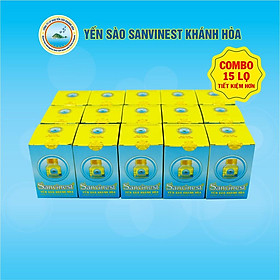 Nước yến sào Sanvinest Khánh Hòa dành cho người cao tuổi đóng lọ 70ml.-21%
