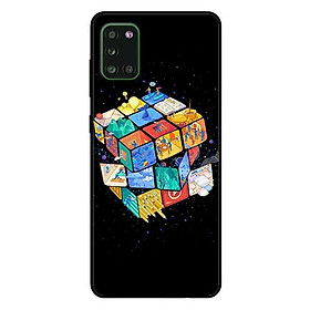 Ốp lưng dành cho Samsung A31 mẫu Rubik Vũ Trụ