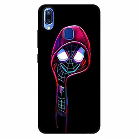 Ốp lưng in cho Vivo Y95 Nhện Đen
