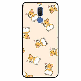 Ốp lưng dành cho Huawei Nova 2i mẫu Cún Corgy Làm Kiểu