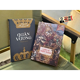 Combo 2 cuốn Niccolò Machiavelli  QUÂN VƯƠNG - THUẬT CAI TRỊ; LUẬN VỀ CHIẾN TRANH - Niccolò Machiavelli – Omega Plus – NXB Thế Giới