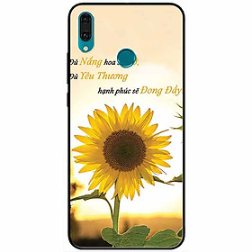 Ốp lưng dành cho Huawei Y9 2019 mẫu Đủ Nắng Hoa Sẽ Nở