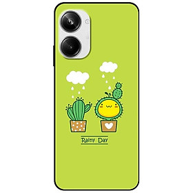 Ốp lưng cho Realme 9i - Realme 10 - C11 2021 - C65 4G - C67 - C20 - Poco X6 5G - Xương Rồng Mây - Hàng Chính Hãng