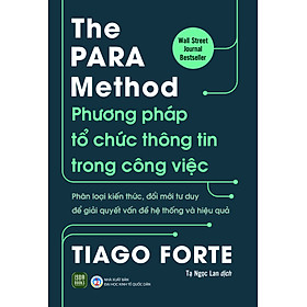 The PARA Method - Phương Pháp Tổ Chức Thông Tin Trong Công Việc  (1980 Books)