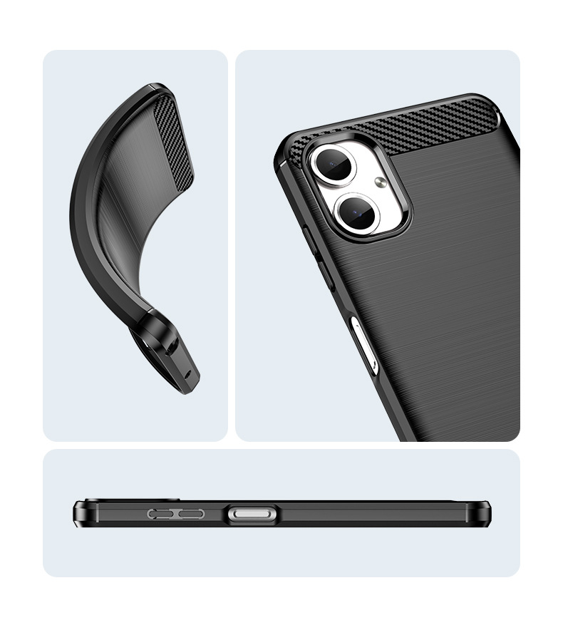 Ốp lưng chống sốc cho Samsung Galaxy A06 hiệu Likgus (chuẩn quân đội, chống va đập, chống vân tay) - Hàng chính hãng