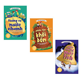 Combo 3 quyển sách The Lemonde War: Chiếc Chuông Mất Tích + Thương Vụ Nước Chanh + Phiên Tòa Khối Bốn (Bộ 3 Quyển)