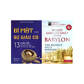 Combo Bí Mật Của Sự Giàu Có + Người Giàu Nhất Có Nhất Thành Babylon (SB) (Bộ 2 Cuốn)