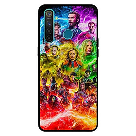 Ốp Lưng in cho Realme 5 Pro / Realme Q Mẫu Biệt Đội Siêu Anh Hùng - Hàng Chính Hãng