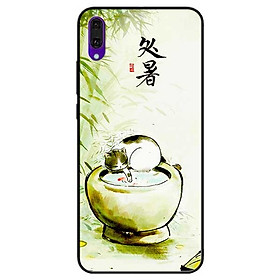 Ốp lưng dành cho Huawei Y7 Pro (2019) mẫu Mèo Chậu Nước
