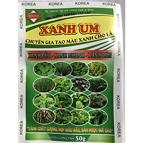 10 GÓI PHÂN BÓN LÁ XANH UM , LÁ XANH ĐỀU , LÁ XANH NHANH 