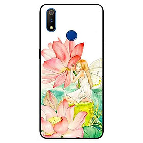 Ốp lưng in cho Realme 3 Pro Mẫu Cô Gái Trung Hoa