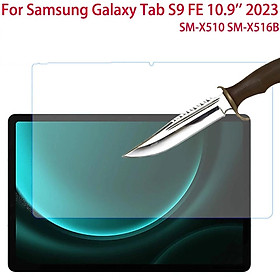 Dán cường lực dành cho Samsung Galaxy Tab S9 FE / S9 / S9 Plus / S9 Fe Plus / S10 Fe  / S10 Fe Plus / S10 Plus chống xước chống vỡ - Hàng nhập khẩu