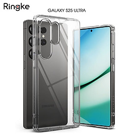 Ốp lưng trong suốt chống ố vàng Samsung Galaxy S25 Ultra/ S25 Plus, RINGKE Fusion_ Hàng chính hãng