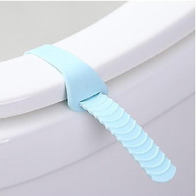 Set 2 Dây Silicon Lật Nhấc Nắp Bệt Bồn Cầu - Bảo Đảm Vệ Sinh Cho Gia Đình, Sản Phẩm Tiện Dụng Cho Nhà, Tiện Dụng, Linh Hoạt. Tắm TakyHome 5214set2