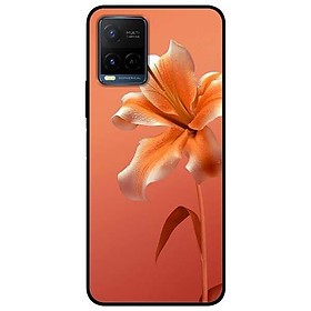 Ốp lưng dành cho Vivo Y21 - Vivo Y21s mẫu Hoa Lan Cam