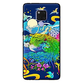 Ốp in cho Huawei Mate 20 Phượng Hoàng Xanh - Hàng chính hãng