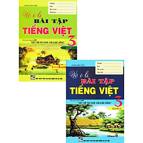 Sách tham khảo- Combo Vở Ô Li Bài Tập Tiếng Việt 3 (Biên Soạn Theo Chương Trình SGK Kết Nối Tri Thức Với Cuộc Sống) (Bộ 2 Cuốn)_HA