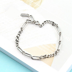 Vòng tay retro titan thép nhiều mẫu thời trang giới trẻ cá tính mới