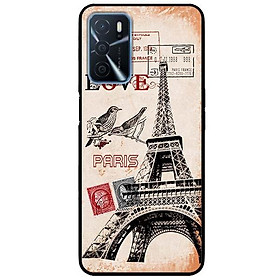 Ốp lưng dành cho Oppo A16 mẫu Tem Paris