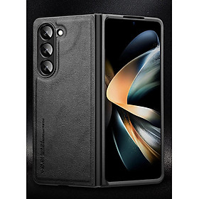 Ốp lưng da cho Samsung Galaxy Z Fold 7 / Z Fold6  chính hãng X Level cao cấp - Hàng chính hãng