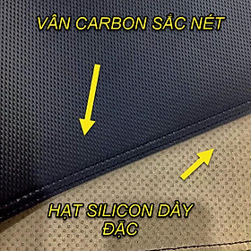 THẢM TAPLO DA VÂN CARBON DÀNH CHO FORD ECO SPORT 2018 - 2020