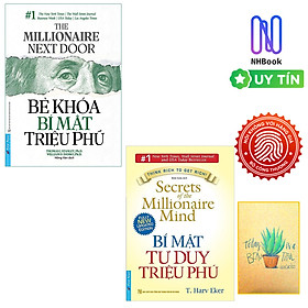 	Combo Bí Mật Tư Duy Triệu Phú + ​Bẻ Khóa Bí Mật Triệu Phú (Bộ 2 Cuốn) _FN