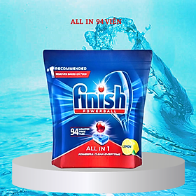 Combo Finish Eco 0% : Viên rửa bát Eco 70 viên + Bóng Eco 400ml + Muối 1,5kg