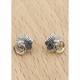 Combo 4 cái charm bạc phụ kiện làm mặt dây chuyền  hình hoa - Ngọc Quý Gemstones