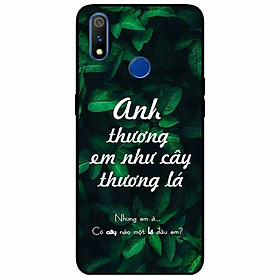 Ốp lưng in cho Realme 3 Mẫu Anh Thương Em