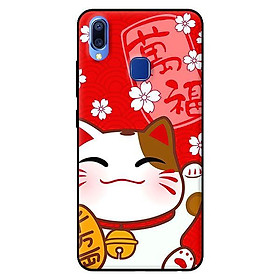 Ốp in cho Vivo Y95 Mèo Cười - Hàng chính hãng