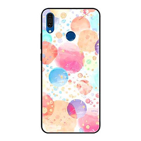 Ốp Lưng in cho Huawei Y9 2019 Mẫu Hiệu Ứng Màu Nước - Hàng Chính Hãng