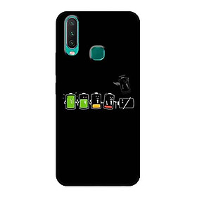 Ốp Lưng in cho Vivo Y12 Mẫu Nguồn Pin - Hàng Chính Hãng