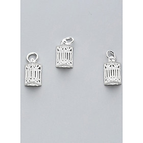 Combo 3 cái charm bạc lồng đèn 3 cạnh treo - Ngọc Quý Gemstones