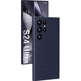 Ốp lưng lụa cho SamSung Galaxy S24 Ultra , S24 Plus, S24 chính hãng Memumi siêu mỏng, chống vân tay - Hàng chính hãng
