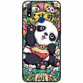 Ốp lưng dành cho Realme 3 mẫu Gấu Yếm Đỏ