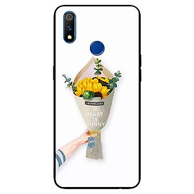 Ốp lưng in cho Realme 3 Pro Mẫu Bó Hoa Hướng Dương
