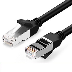 Ugreen UG60819NW101TK 20M màu Đen Cáp mạng LAN CAT 6 Đầu bấm kim loại - HÀNG CHÍNH HÃNG
