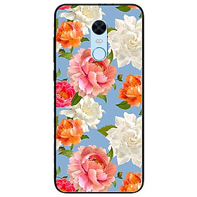 Ốp lưng in cho Xiaomi Redmi Note 5 (Redmi 5 Plus) Mẫu Hoa Đa Sắc