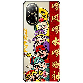 Ốp lưng cho Oppo Realme 10 - C11 2021 - C65 4G - C67 - C20 - Poco X6 5G - Năm Ông May Mắn - Hàng Chính Hãng