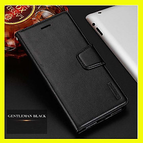 Bao da dạng ví cho SamSung Galaxy A36 5G/ A56 5G hiệu Hanman, DaDa có quai cài có ngăn để thẻ ATM và để tiền, bao da may viền - Hàng nhập khẩu 