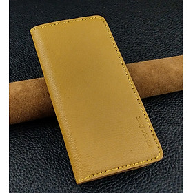 Bao Da cho Iphone 11 Pro Handmade Da Bò Thật