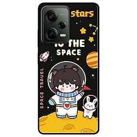 Ốp lưng cho Redmi Note 11 4G - Redmi Note 12 - Redmi Note 12 Pro - Redmi Note 12 Pro 5G - Búp Bê Vũ Trụ - Hàng Chính Hãng