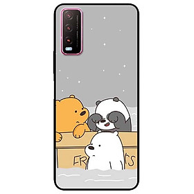 Ốp lưng dành cho Vivo Y20 - Y20s - Y12s mẫu 3 Chú Gấu 1
